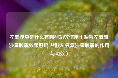 左氧沙星是什么有哪些功效作用（盐酸左氧氟沙星胶囊效果好吗 盐酸左氧氟沙星胶囊的作用与功效）